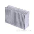 Promosi kustom aluminium heat sink sirip sirip